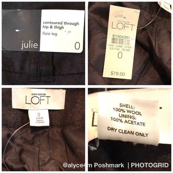 🌼 LOFT Julie Wool Flare Trouser 🌼 - Picture 5 of 7